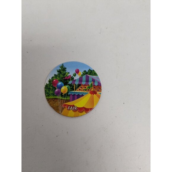 2005 Clue Mysteries Board Game Replacement Scene Tokens Pieces Set of 4 - Picture 2 of 6